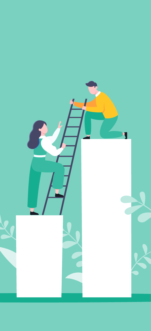 the climb